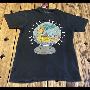 The Future Looks Tight T-shirt medium black